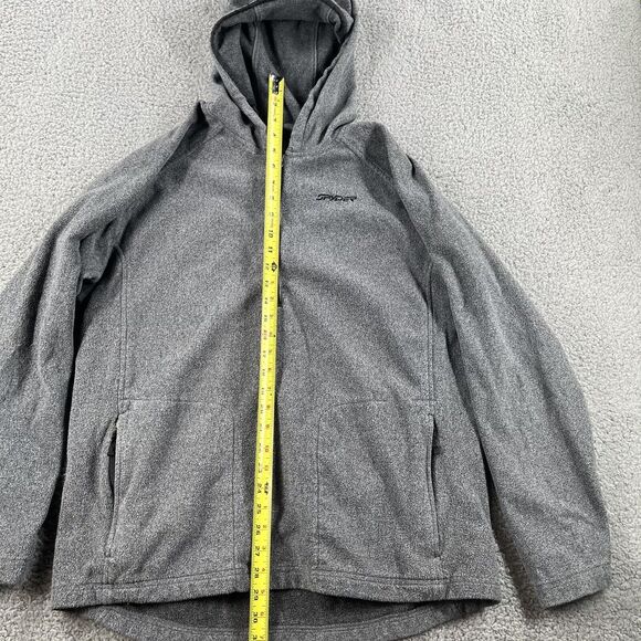 Spyder Men's Ray Half-Zip Pullover Hoodie Gray Size Medium Jacket - Picture 2 of 7